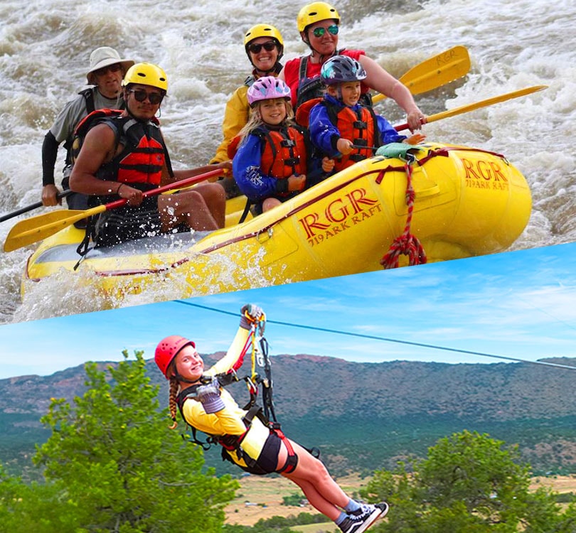 Classic Zipline & Bighorn Rafting