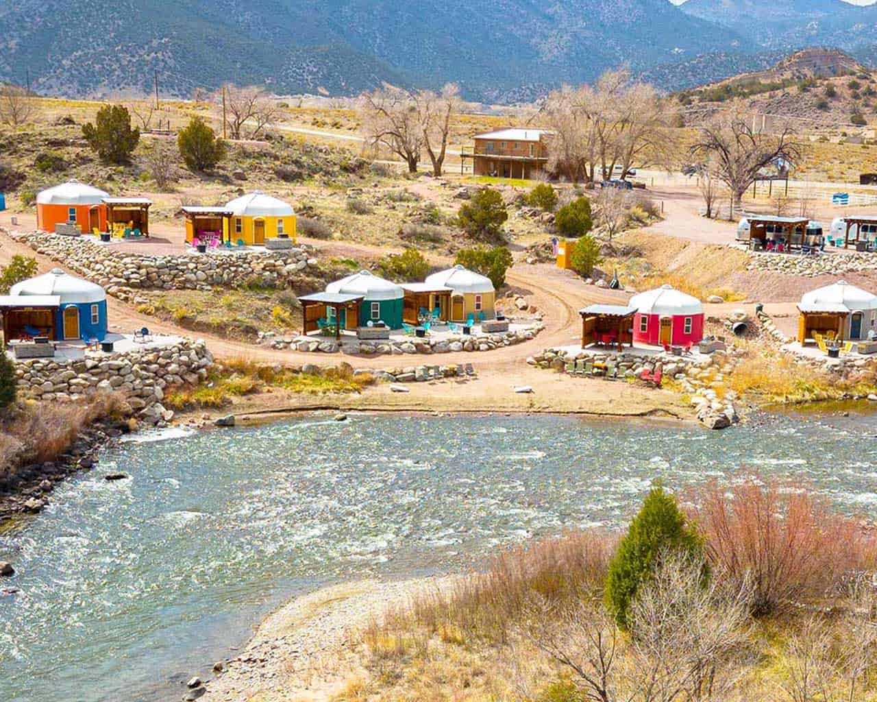 Riverside Yurts