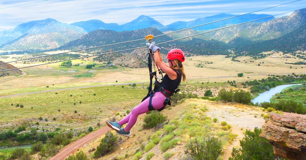 Whitewater rafting through the Royal Gorge on the Arkansas River